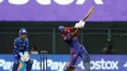 Sports News | IPL 2022: Crucial Knocks by Powell, Pant Power DC to 159/7 Against MI in Must-win Encounter