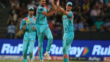 Sports News | IPL 2022: LSG's Pace Attack Destroys KKR Batting, Powers Side to 75-run Win