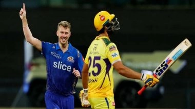 Sports News | Did Not Take Pace off as It Troubled CSK Batters, Says MI's Riley Meredith