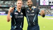 Sports News | IPL 2022: GT Skipper Hardik Pandya Pins David Miller as 'match-winner' After Win over RR