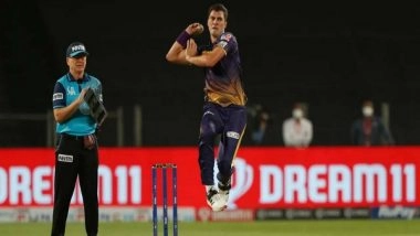 Sports News | KKR Pacer Pat Cummins Ruled out for Remainder of IPL 2022 Due to Hip Injury