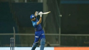 Sports News | Rohit Sharma Completes 200 Sixes for Mumbai Indians in IPL