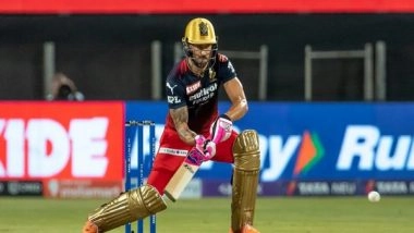 Sports News | IPL 2022: Quick Knocks from Du Plessis, Lomror Guide RCB to 173/8 Against CSK