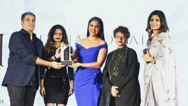 Business News | Dr Pratayksha Bhardwaj Felicitated as Most Renowned Weight Loss and Laser Expert of India by Celebrated Actor Lara Dutta