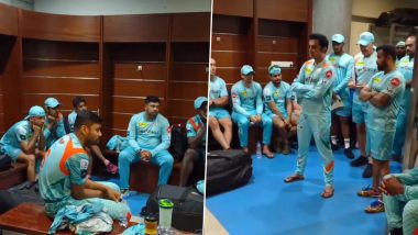 IPL 2022: Gautam Gambhir Says ‘We Gave Up’ While Addressing LSG Players in Dressing Room After Defeat to Gujarat Titans (Watch Video)