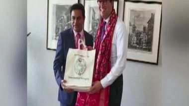 World News | KTR Meets British International Trade Minister Ranil Jayawardena in London