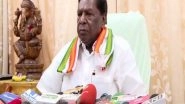 India News | Puducherry Government Full of Brokers, Alleges Narayanasamy
