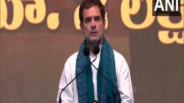 India News | Rahul Gandhi Takes 'raja' Jibe at KCR, Says Telangana Polls to Be Direct Battle Between Congress, TRS