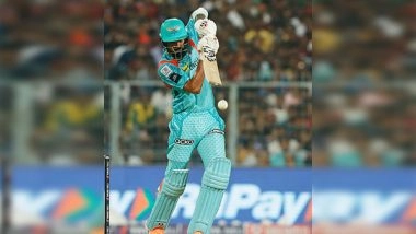 Sports News | KL Rahul Becomes First Player to Score 600-plus Runs in 4 IPL Seasons