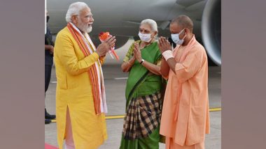 PM Narendra Modi Reaches Lucknow After Concluding His Day-long Nepal Visit