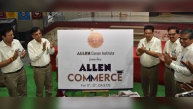 Business News | Admissions Start for Allen Commerce, Batch from Last Week of June