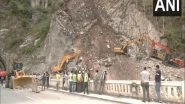 India News | J-K Tunnel Collapse: Rescue Operation Resumes, Two Dead, Eight Trapped