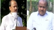 India News | Kumaraswamy Slams Ajit Pawar for Supporting Merger of Marathi-speaking Areas of Karnataka with Maharashtra