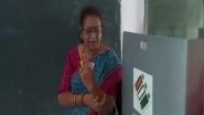 India News | Thrikkakara Bypoll: UDF Candidate Uma Thomas Casts Vote