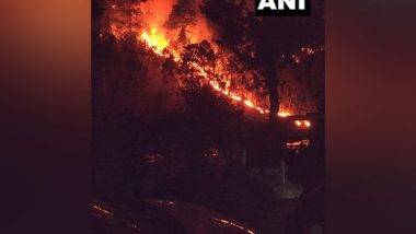 India News | Fire Breaks out in Niaka, Panjgrain and Ghambir Mughlan Forests of J-K