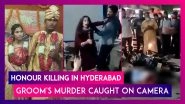 Honour Killing In Hyderabad: Interfaith Couple Attacked By Bride's Family, Groom's Murder Caught On Camera