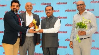 Business News | Sandeep Gupta, the Nutraceutical Man of India, Honoured with Lokmat Wellness Mentors Award 2022