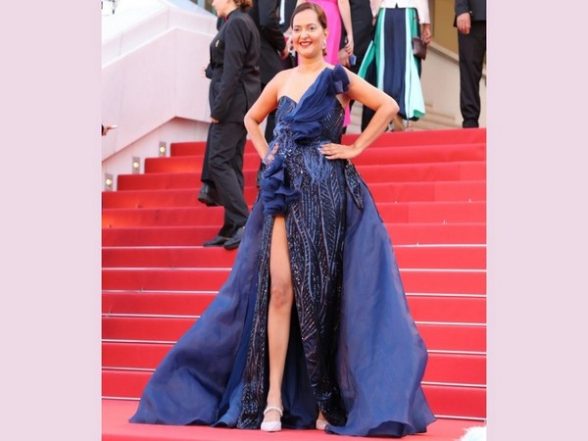 Business News | Manya Pathak Walks Cannes Red Carpet Looking Stunning in Luxury Brand Designer Dream Collection by Anjali Phougat - Vimarsana News
