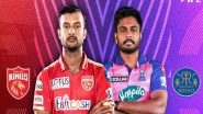 Sports News | IPL 2022: PBKS Win Toss, Opt to Bat First Against RR