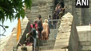 India News | Devotees Celebrate Shankaracharya Jayanti in J-K's Srinagar