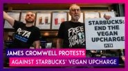 James Cromwell, Succession Actor, 'Glues' Hand To Starbucks Counter Against Coffee Chain's Vegan Upcharge