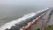 India News | TN: 'Cyclone Warning Cage No 2' Mounted at Pamban Port in View of Severe Cyclonic Storm 'Asani'