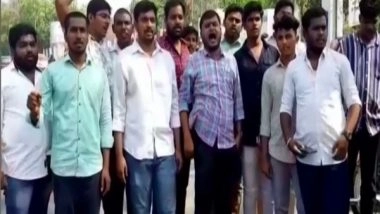 India News | Hyderabad: NSUI Members Protest Seeking Permission for Rahul Gandhi's Visit to Osmania University