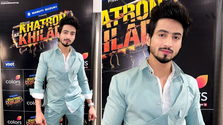 Khatron Ke Khiladi 12: Internet Star Faisal Shaikh Glams Up For Show's Promo Shoot (View Pic)