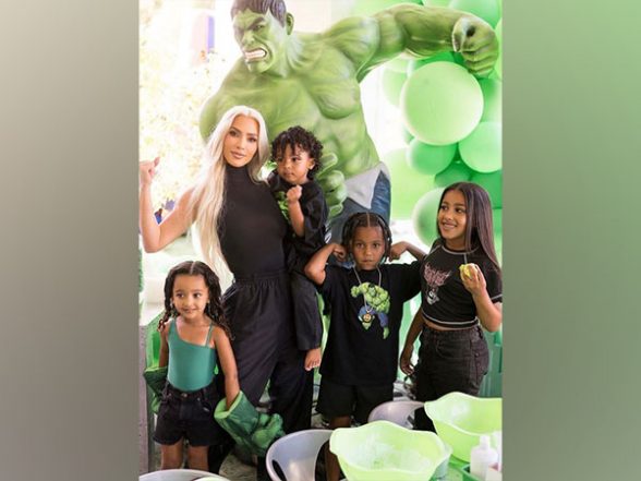 Entertainment News | It's Hulk Themed Party for Kim Kardashian's Youngest Son Psalm's Birthday! - Vimarsana News