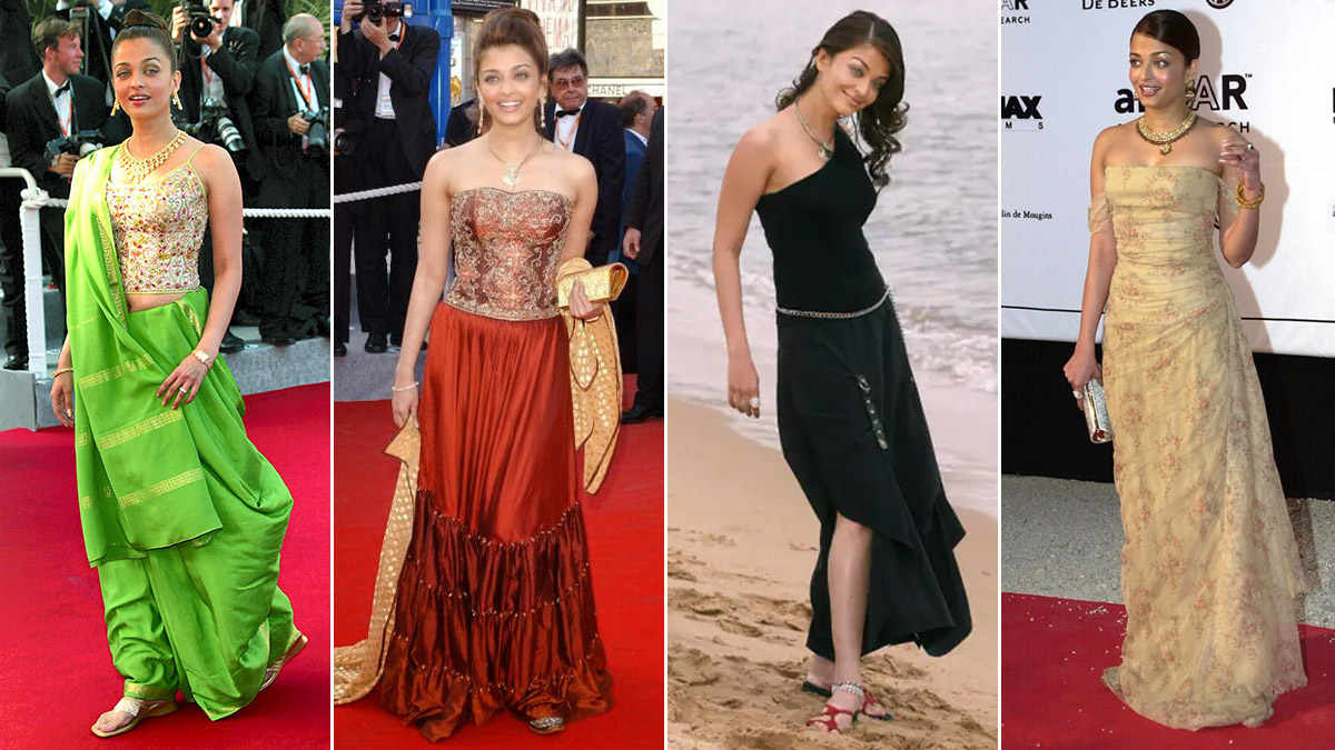 Cannes 2023: Revisiting Bollywood stars' saree looks over the years