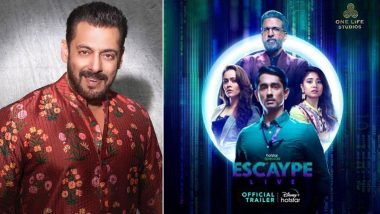 Escaype Live: Salman Khan Extends His Best Wishes to the Team of Siddharth’s Social Media-Thriller Series