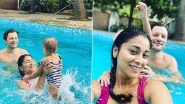 Shriya Saran&rsquo;s Pictures Enjoying Pool Time With Her Baby Radha And Hubby Andrei Koscheev Are Too Cute To Be Missed