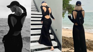 BLACKPINK’s Lisa Looks Stunning In A Sexy Black Cut-Out Dress In New Instagram Photos!