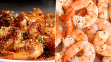 National Shrimp Day 2022: From Shrimp Cocktail to Butter Garlic Shrimp, Easy and Tasty Shrimp Dishes That You Can Make for This Fun Food Day!