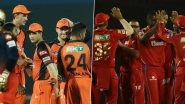 SRH vs PBKS Preview: Likely Playing XIs, Key Battles, Head to Head and Other Things You Need To Know About TATA IPL 2022 Match 70