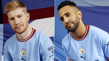 Manchester City Unveil New Home Kit For 2022-23 Season (See Pics)
