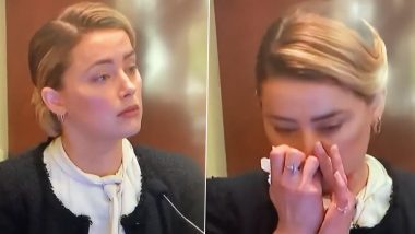 Amber Heard vs Johnny Depp Trial: Video Of Actress Sniffing Into Tissue Paper Goes Viral; Twitterati Thinks She Is Snorting Something In Court