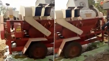 'Cool' Jugad! Threshing Machine Used As AC Amid Heatwave At Desi Wedding, Video Goes Viral