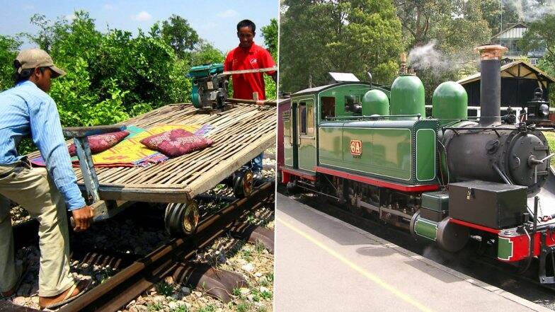 National Train Day 2022: From Battambang Bamboo To Puffing Billy; Here 