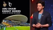 Shah Rukh Khan&rsquo;s Knight Riders Group Acquires New Abu Dhabi Franchise, Actor Says &lsquo;Onwards To Newer Terrains With Cricket&rsquo;