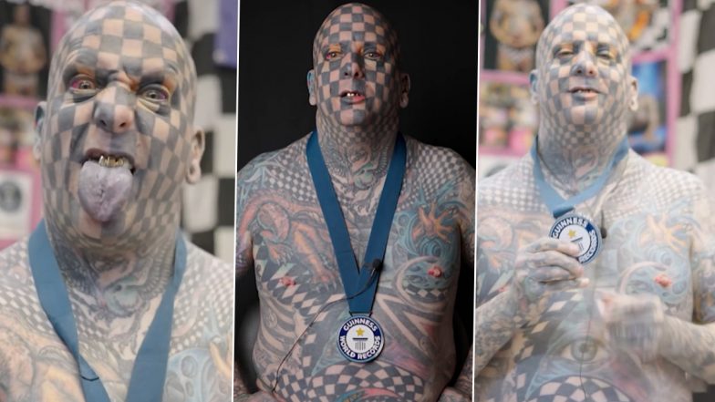 The man whos broken a record with more than 200 tattoos of The Simpsons   BBC News