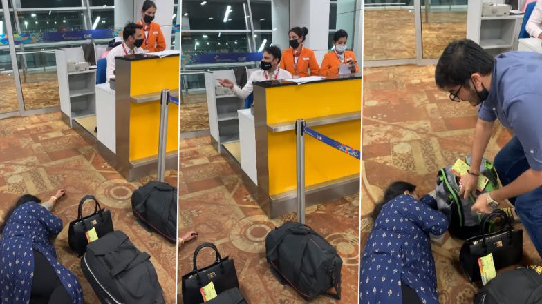 Elderly Woman Suffers From Panic Attack At Delhi Airport After Air India Staff Refuse Entry At Gate Counter; Watch Video