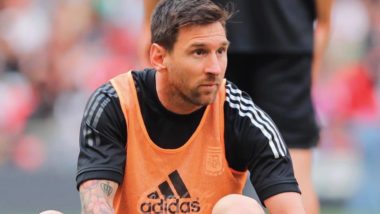 Lionel Messi Prepares for Italy vs Argentina Finalissima 2022 (See Pics)