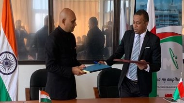 World News | India, Madagascar Sign MoU to Explore Co-production of TV Programmes