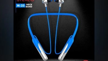 Business News | RD Accessories Launches M-25, a Wireless Neckband with Super Cool Features