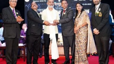 Business News | Lion Club's Annual Event 2022 Concluded with Grand Success in Laxmi Vidyapeeth, Sarigam