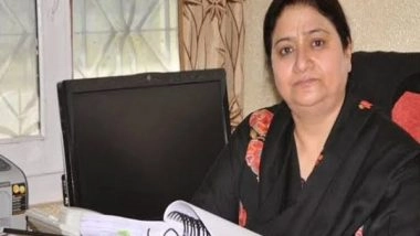 India News | Prof Nilofer Khan Appointed New Vice-Chancellor of Kashmir University