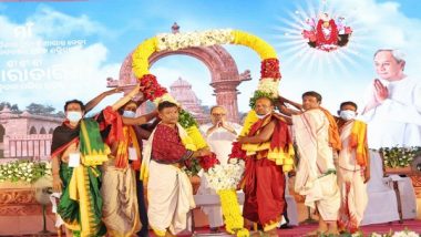 India News | Odisha CM Attends 'Pratishtha Mahotsav' of 'Taratarini Temple' in Ganjam