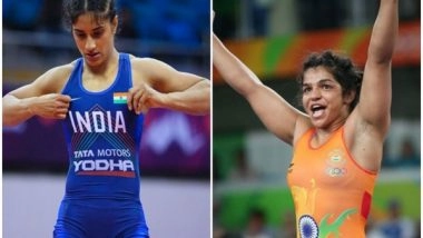 Sports News | Vinesh, Sakshi, Anshu in India's Wrestling Team for Commonwealth Games