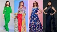 Madhuri Dixit Nene Birthday: A Look at Her Best Sartorial Appearances (View Pics)